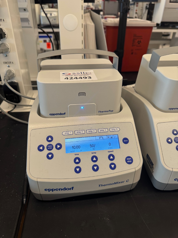 Image of Eppendorf ThermoMixer C Tube Mixer